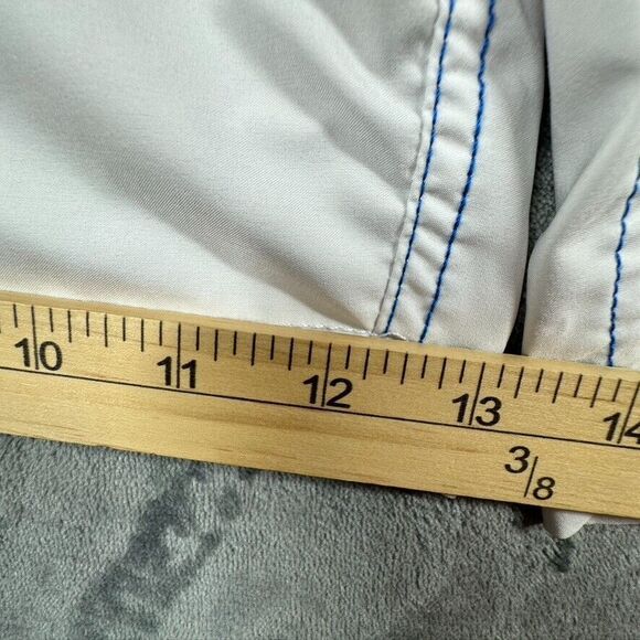 Pipeline Board Shorts Swim Trunks Mens 42 Tropical Blue,Orange,White Surfing Sun - Picture 5 of 8